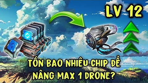 War Robots - Nâng một drone có giảm giá 25% tốn bao nhiêu Microchips ??