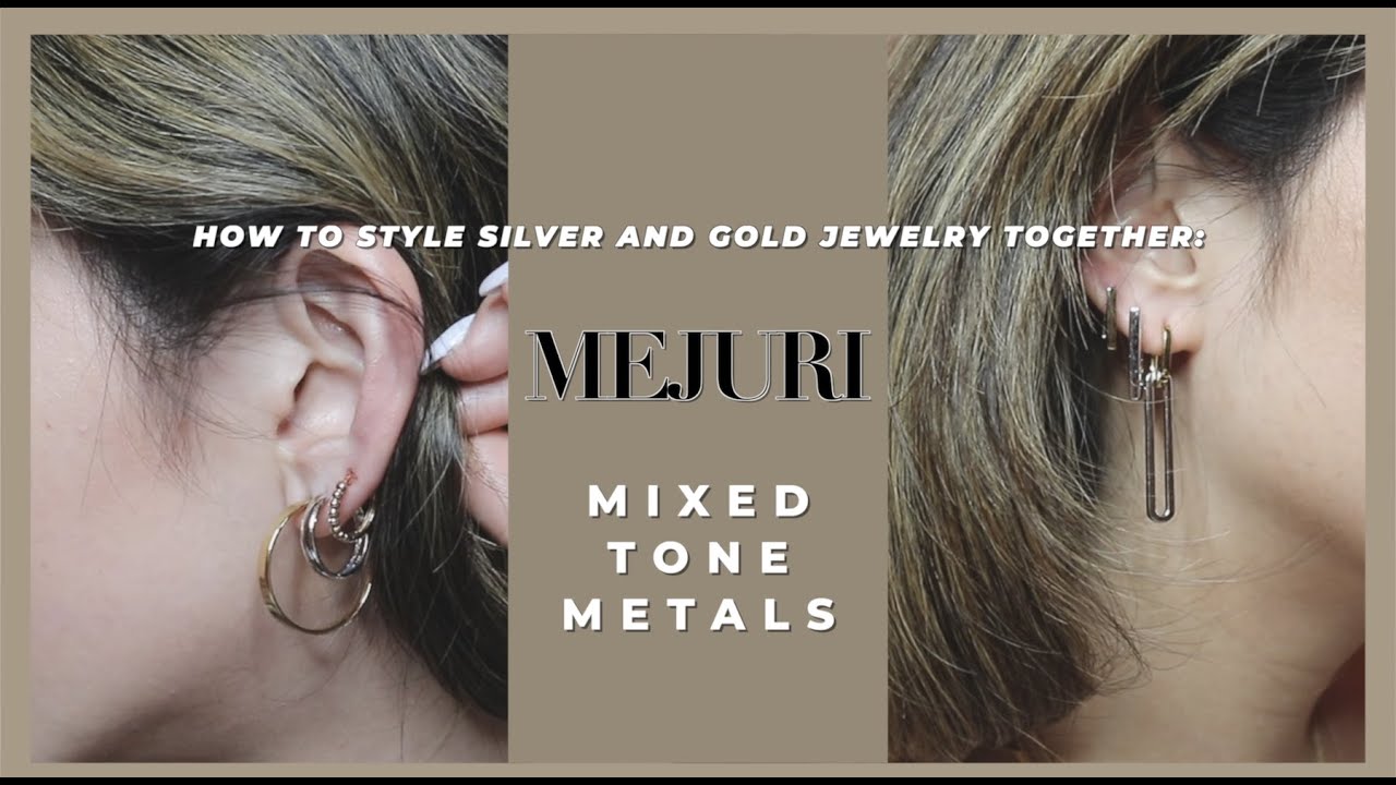 How To Wear Silver And Gold Rings Together - V-Style