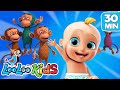 🎶Ten in The Bed, Baby Shark, Johny Johny Yes Papa and more Kids Songs from LooLoo Kids | TOP Songs