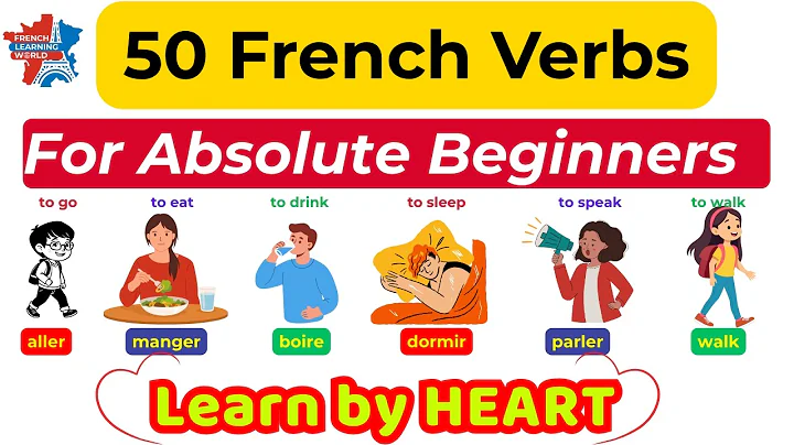🇫🇷 Master 50 French Action Verbs with Easy Sentences 🚀 #frenchforbeginner  Le français facile
