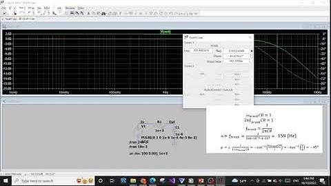 LTSpice, Transient Analysis (Cont), Multiple transient analysis together with frequency response.