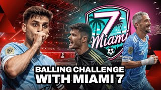 Miami 7 players take on the ultimate test: can they shoot AND control different balls? screenshot 1