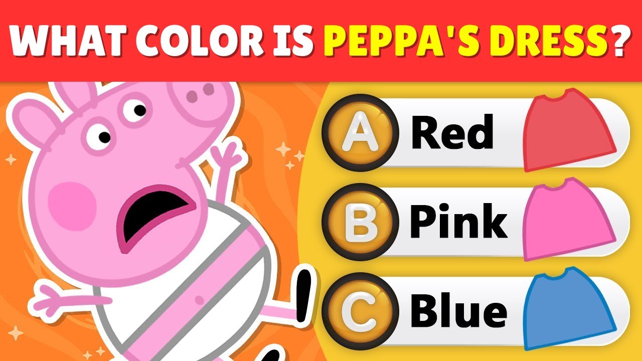 Peppa Pig Multiple Choice Quiz 🐷 Only REAL Fans Get 100%… Most FAIL! 😱 | Quiz Titan