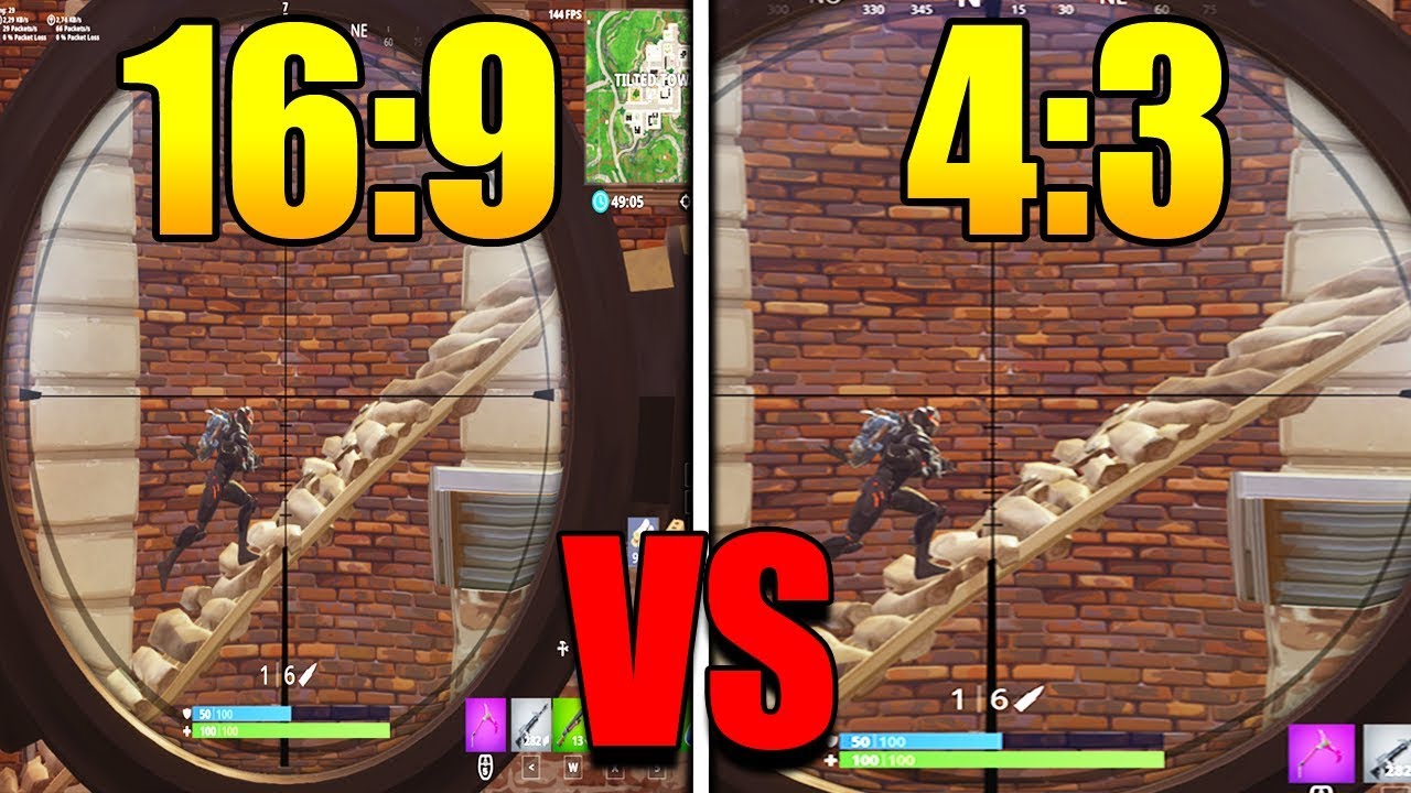 JOUER EN RESOLUTION 16 9 OU 4 3 LES AVANTAGES Sur FORTNITE BATTLE JOUER EN RESOLUTION 16 9 OU 4 3 LES AVANTAGES Sur FORTNITE BATTLE