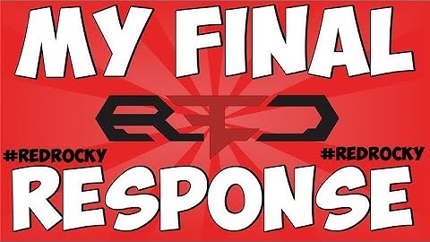 #RedRC Final Response #RedRocky @RedScarce @Red_Formula @Haxxta