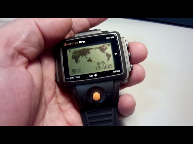 SII Ruputer Pro 1998 Wearable computer - YouTube