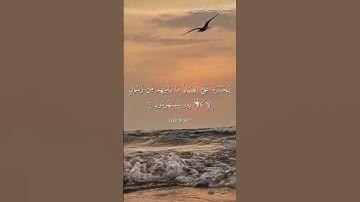 سورة يس من آية 28  إلى آية 31 بصوت الشيخ ياسر الدوسري♥♥