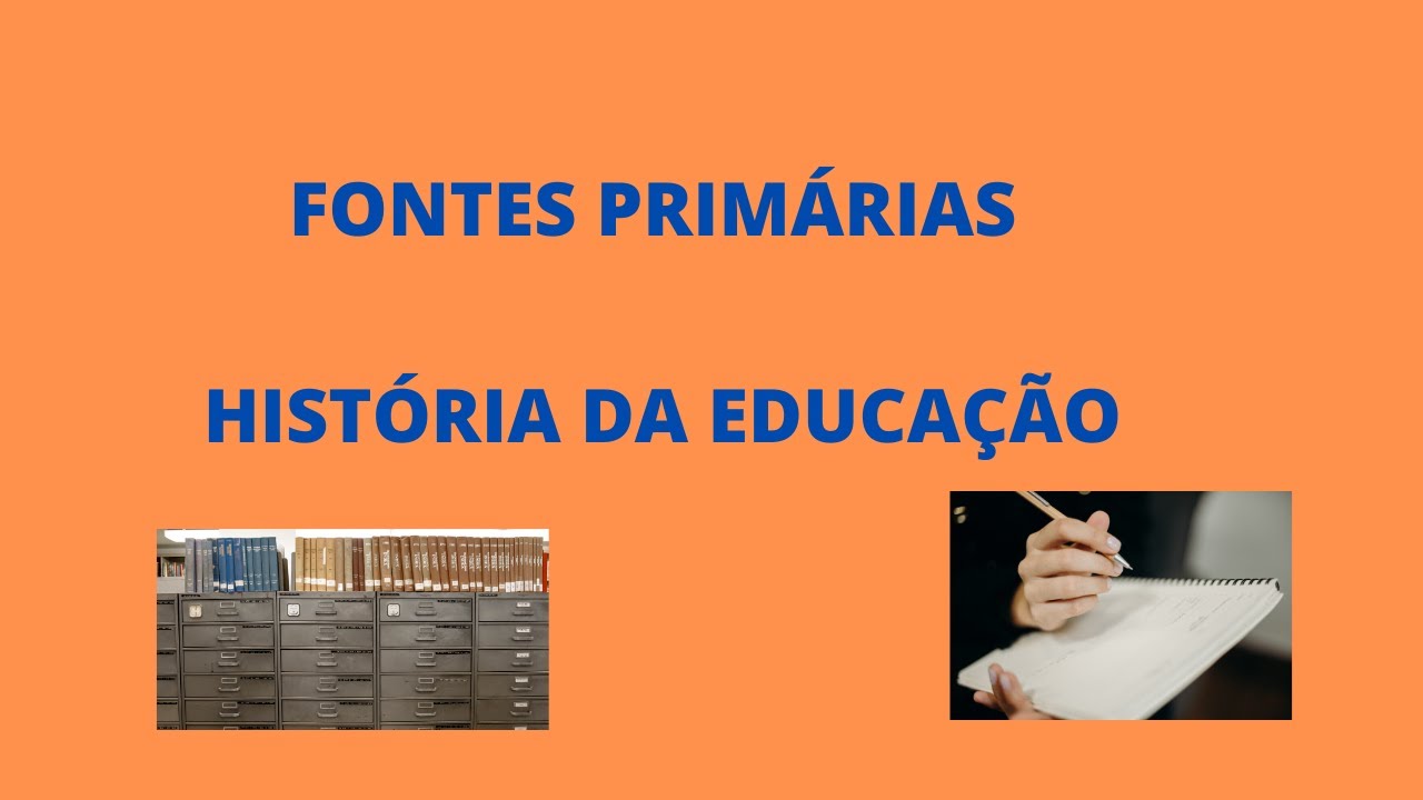 O Que Sao Fontes Primarias O Que Sao Fontes Primarias