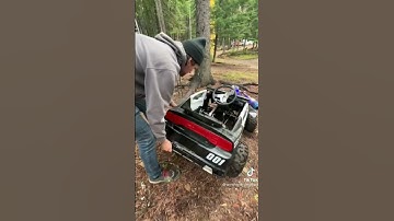 Power wheels police car build #shorts #policecar