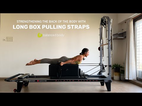 Strengthening the Back of the Body with Long Box Pulling Straps