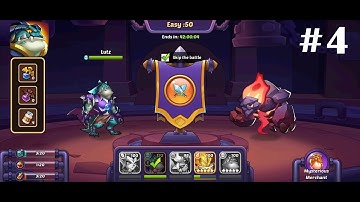 I Reached upto Easy 50 in Aspen Dungeon | Gameplay of Idle Hero | #4