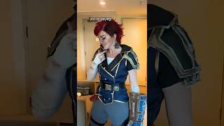 True friends give each other prison tats 🤣✨💅 #arcane #vi #arcanevi #cosplay #arcanecosplay #lol