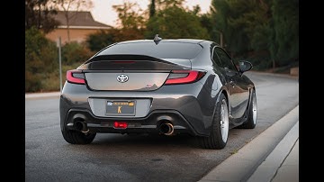 GR86 HKS Hi-Power SPEC-L Exhaust + JDL Front Pipe | Before & After