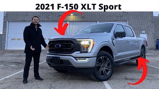 2021 F-150 XLT Sport 302A Package Full Review With Zone Lighting!