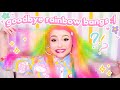 I NEEDED A CHANGE 😳 Big Chaotic Rainbow Hair Experiment!! 🌈💕