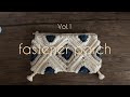 ファスナーポーチを作ります✨vol.1モチーフ編【かぎ針編み】