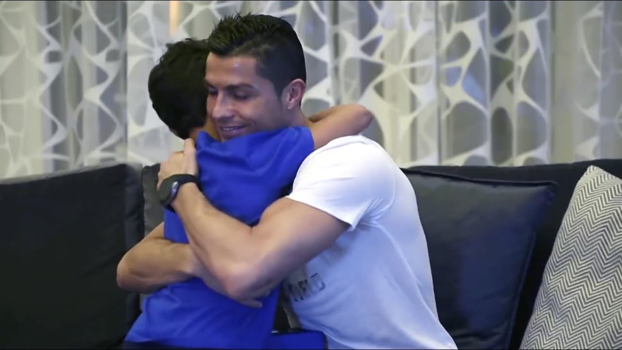 Cristiano Ronaldo et Son Fils | Moments Très Touchants ...