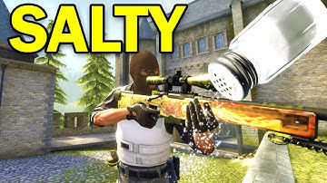 NA Matchmaking With A Pinch Of SALT! - CSGO Competitive Cobblestone