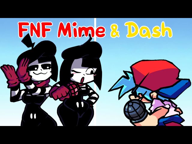 Mime n Dash  FNF Mods 