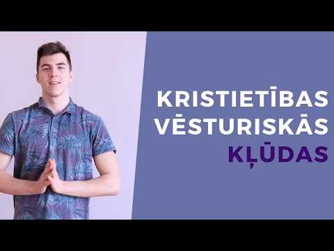 Video: Interesanti Fakti, Kas Saistīti Ar Kristietību - Alternatīvs Skats