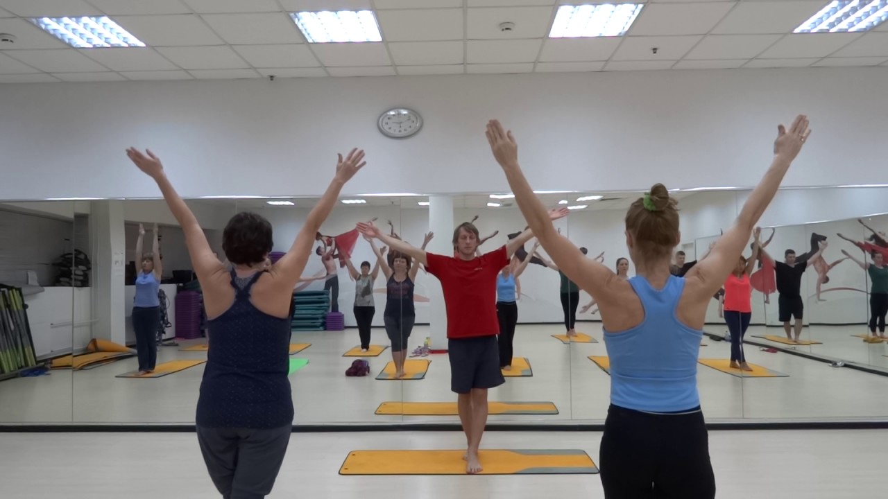 Спортленд Реутов йога Филиппов Михаил часть 1 - YouTube