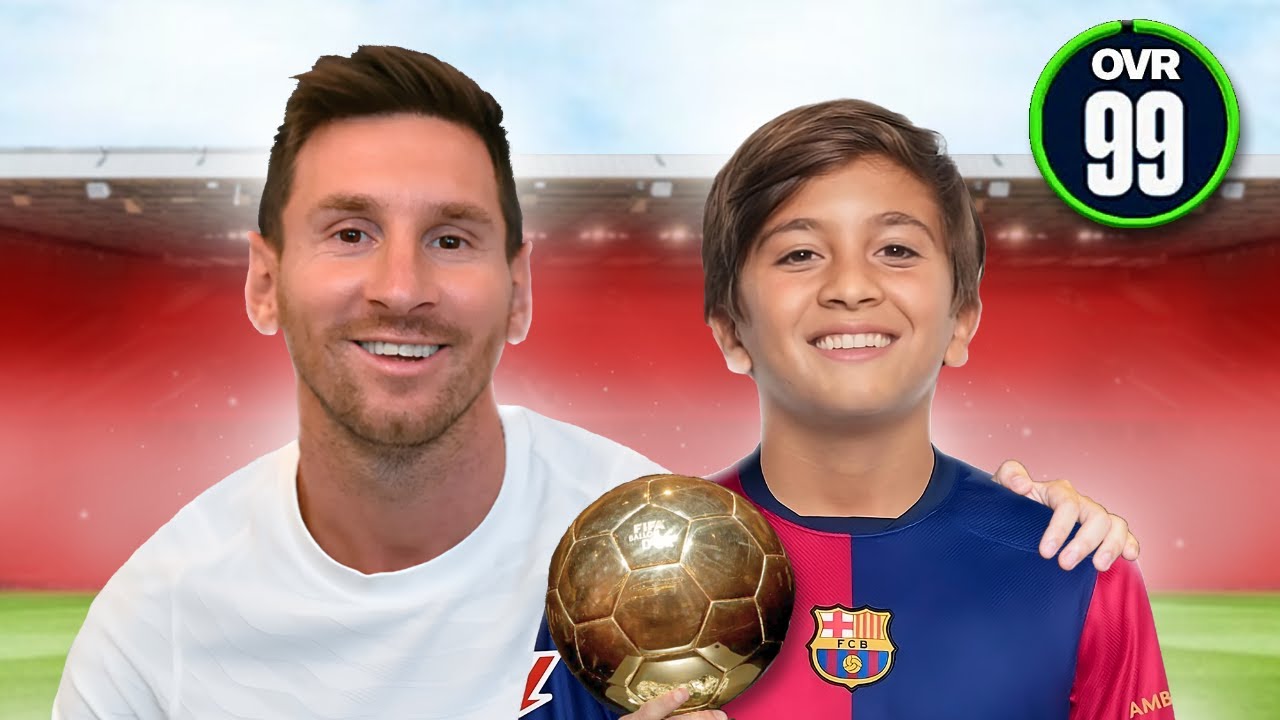 Spelar Thiago Messi's karriär i FC25😱