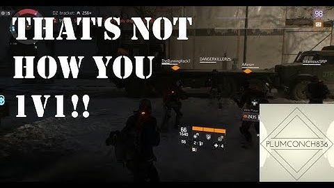 The Division 1.8.3 - REALLY BAD TRASH TALK - Ends in 1v1 - DISQUALIFIED!!