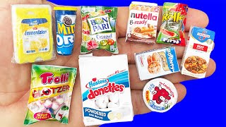 60 MINIATURE DIY CRAFTS DIY MINIATURE FOOD, AND MORE MINIATURES FOR DOLL