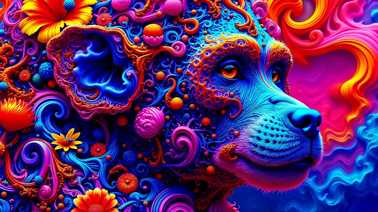 🧠 Psychedelic Brain - AI Surreal Animation 🧠 - YouTube