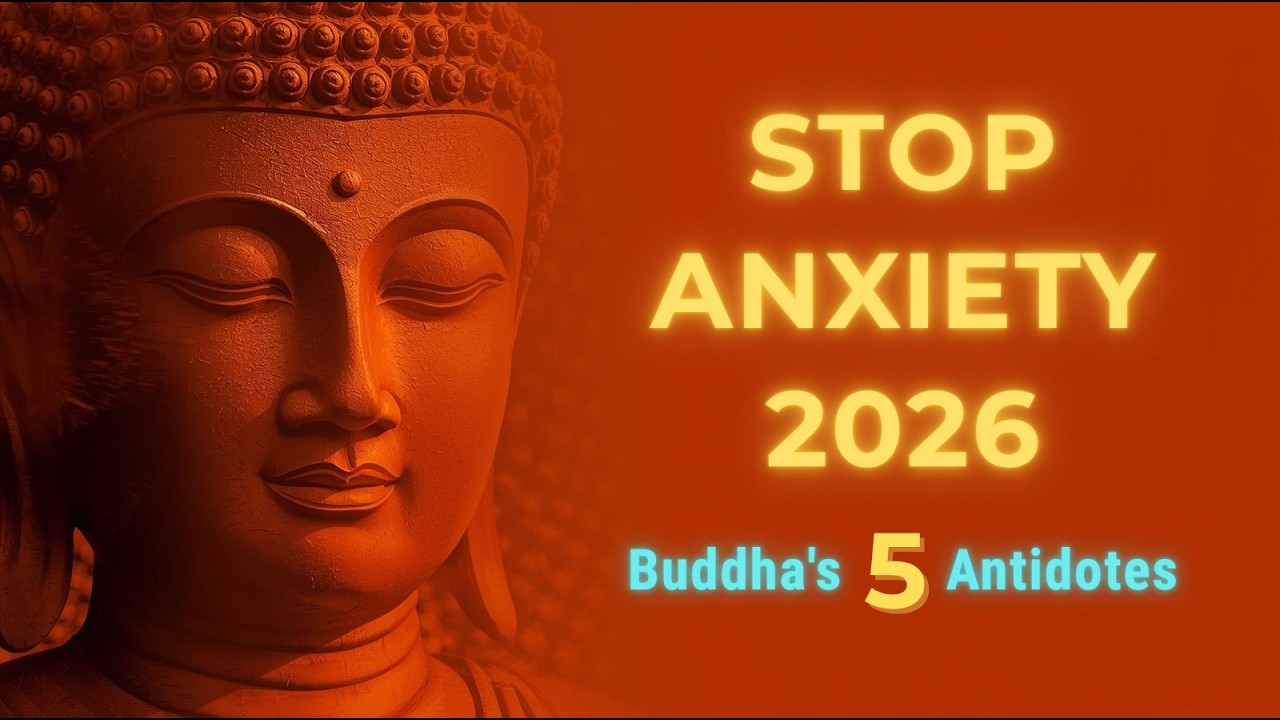 Stop Anxiety in 2026: 5 Buddhist Antidotes That Actually Work (Life-Changing)