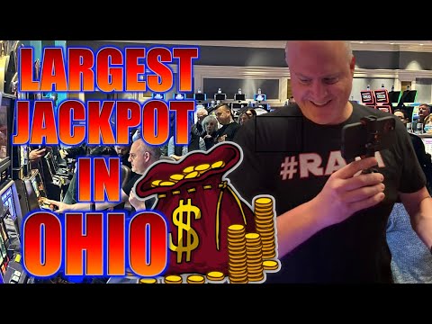 MY LARGEST JACKPOT EVER IN OHIO! Massive Lightning Link Jackpot at Belterra Park!