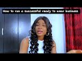 How to run a successful ready to wear business