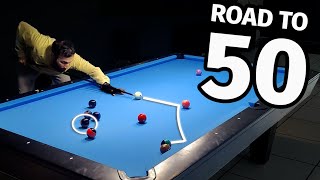 Can I beat 29 from last time? (straight pool)