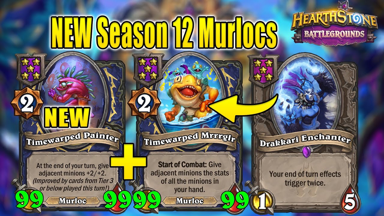 The NEW Timewarp Murlocs Are REALLY Strong And Super Fun! | Christian Hearthstone Battlegrounds
