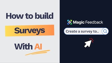 How to build surveys in minutes with AI