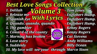 BEST LOVE SONG COLLECTION WITH LYRICS.VOLUME 3