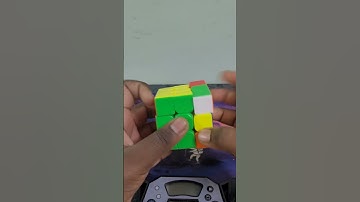 T perm in slow motion #ytshorts #cubing #cubelelo #puzzlecube #rubik #rubikscube  #ytshorts #cubing