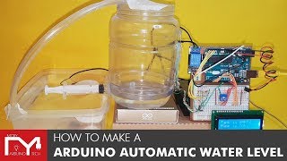 Arduino Automatic Water Level MONITOR And Pump Controller