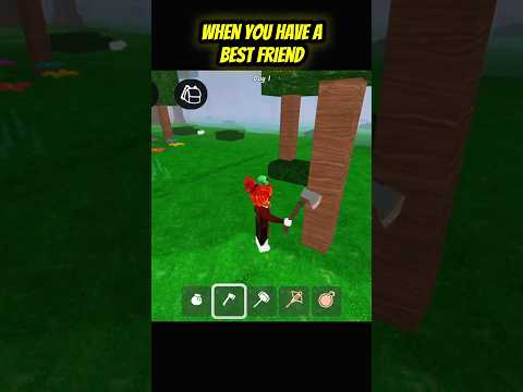 Helping Hand #roblox #99nightintheforest | Level Up Legion