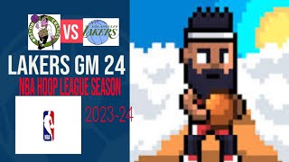 Brown DOMINATES i in LA vs. Lakers ( Lakers vs. Celtics) NBA Hoop League Season 2023-24 GM 24