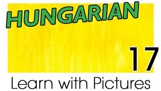 ⁣Learn Hungarian Vocabulary with Pictures - A Rainbow of Colors