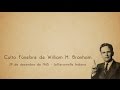 Culto Fúnebre de William M. Branham [legendado]