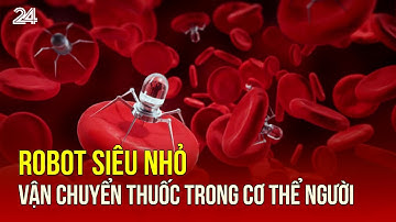Robot siêu nhỏ vận chuyển thuốc trong cơ thể người | VTV24