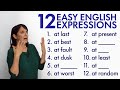 12 Easy English Expressions with “AT”