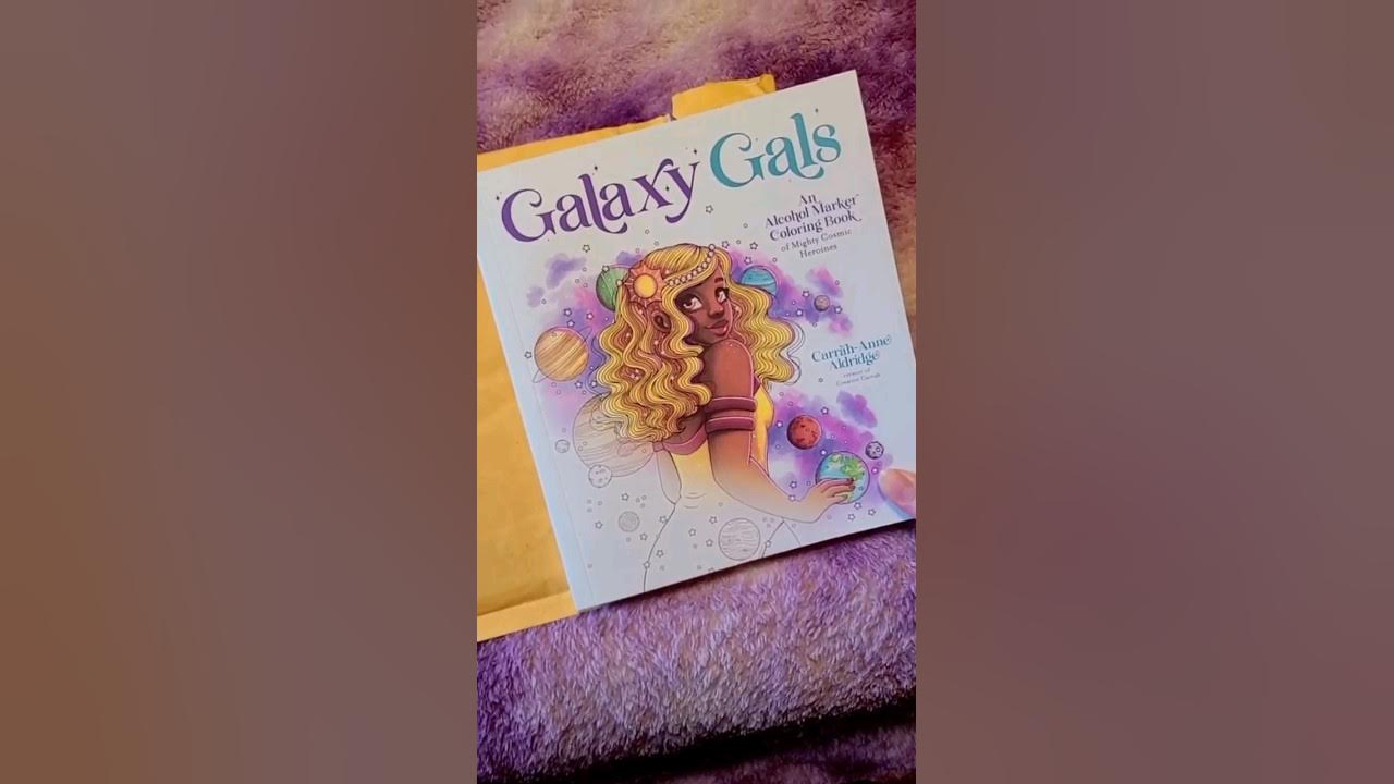  Customer reviews: Galaxy Gals: An Alcohol Marker Coloring Book  of Mighty Cosmic Heroines