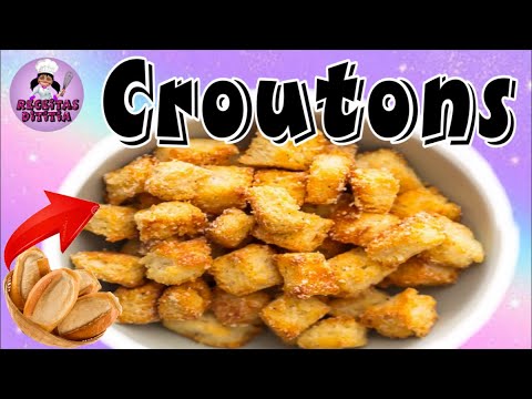 Vídeo: Salada Variegada Com Croutons Crocantes