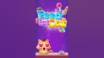 Feed Fat Cat: Slide Block Puzzzle 15s