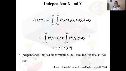ENGINEERING STATISTICS AND LINEAR ALGEBRA (18EC44) - MODULE 2 SESSION 2