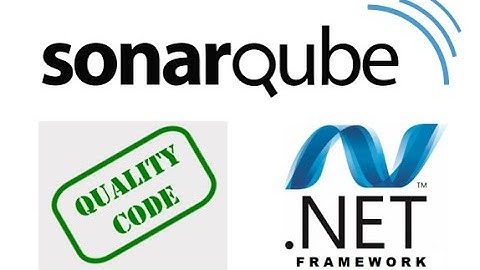 Sonarqube con Net framework
