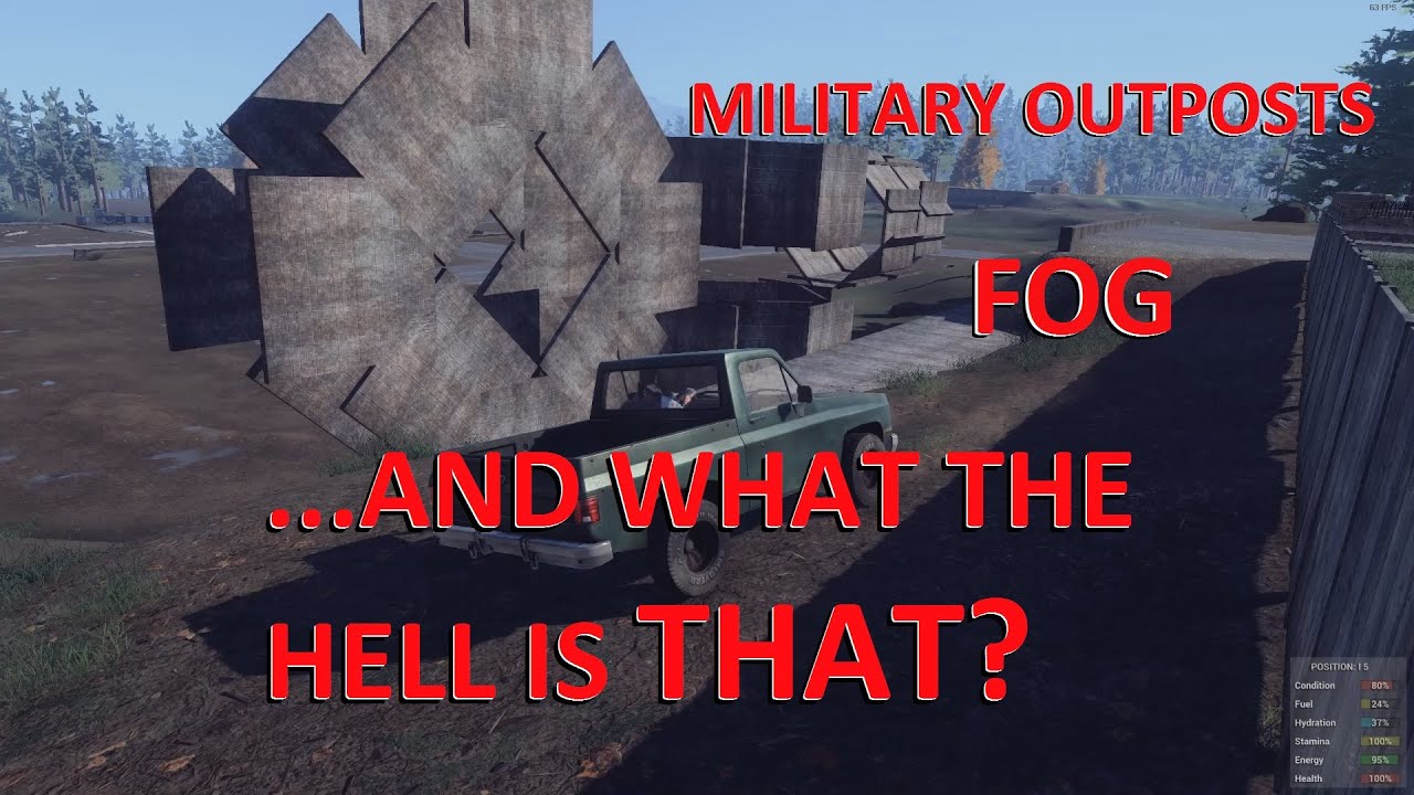 H1Z1 - Military outposts, fog and what the hell is that?